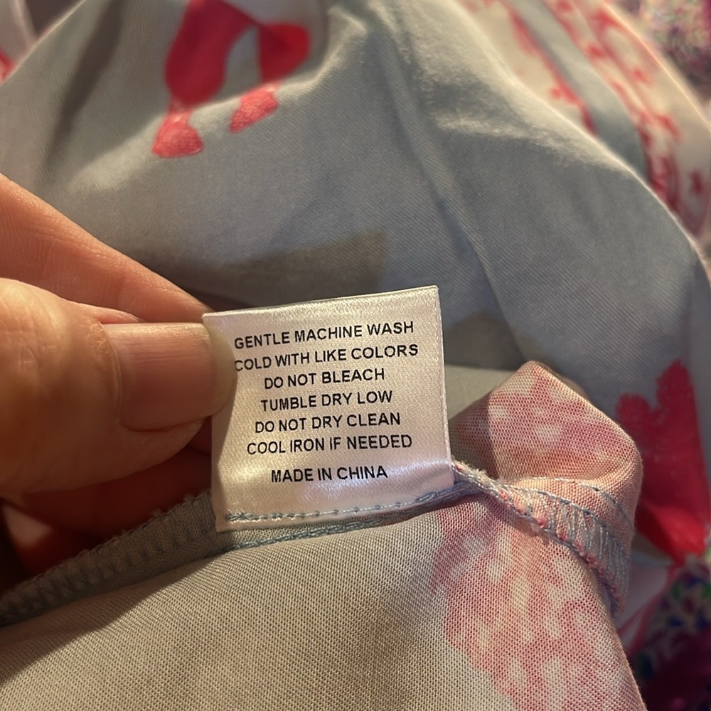 Katie Kime Dallas Toile Pajama Top - Picture 12 of 13